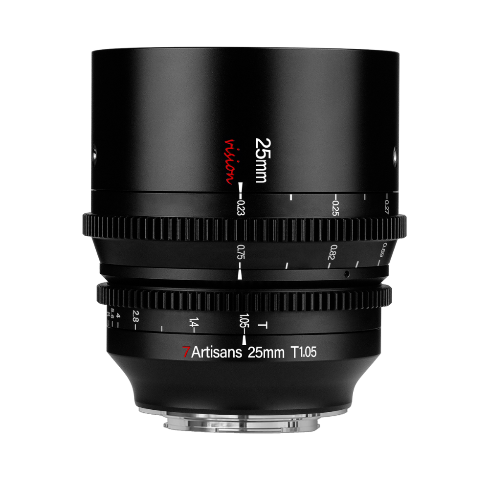 7artisans 25mm T1.05 APS-C MF Cine Lens